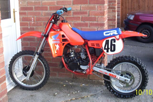 honda cr80 double